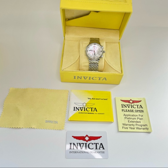 NEW RARE Old Stock INVICTA Trilogy Mens 100m Water Resistant Orig. Design - Picture 5 of 12
